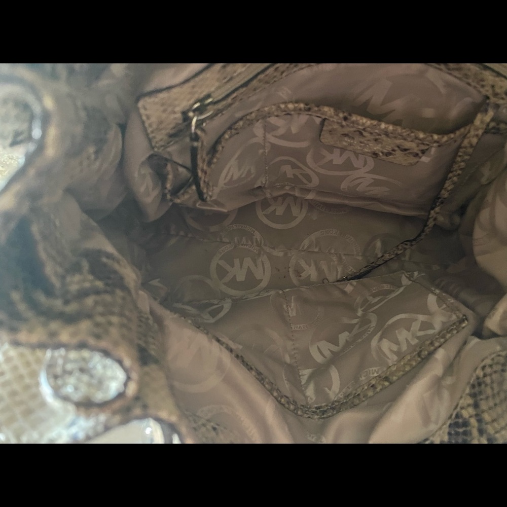 Michael Kors Hamilton Python Tote - image 3